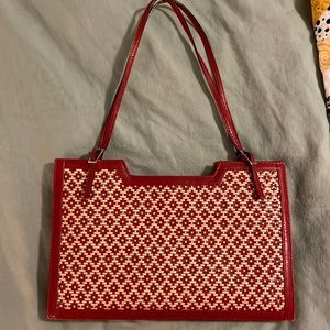 Bruno Magli woven purse